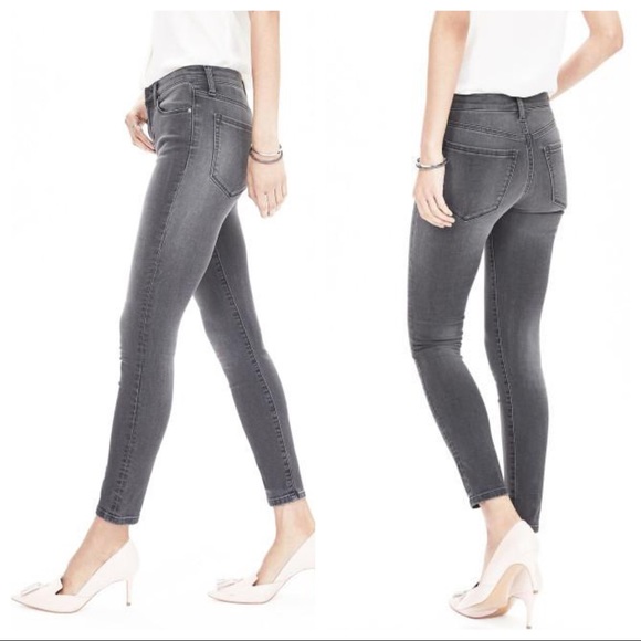 Banana Republic Denim - Banana Republic gray skinny jeans
